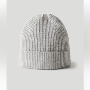 Aritzia | Auxiliary Light Grey Cuffed Cashmere Beenie